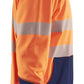 Blaklader Polosweaters 35412528 HiVis fluo oranje-marineblauw(5389)