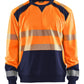Blaklader Polosweaters 35412528 HiVis fluo oranje-marineblauw(5389)