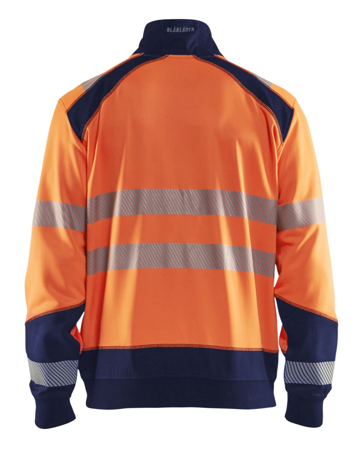 Blaklader Polosweaters 35562528 HiVis fluo oranje-marineblauw(5389)