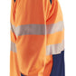 Blaklader Polosweaters 35562528 HiVis fluo oranje-marineblauw(5389)