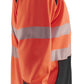 Blaklader Polosweaters 35562528 HiVis fluo rood-zwart(5599)