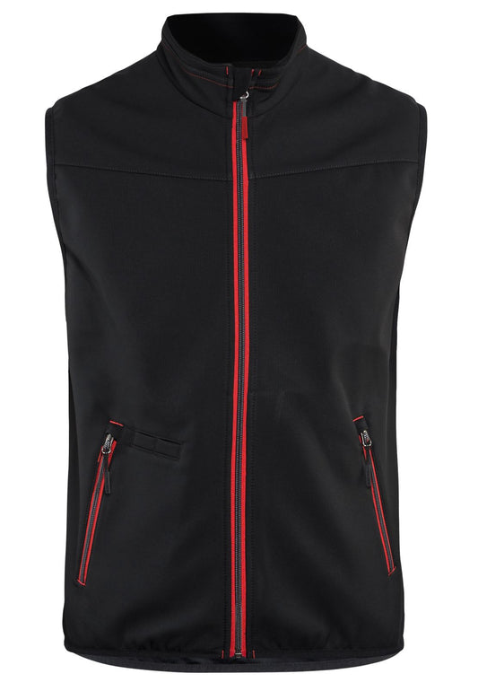 Blaklader Bodywarmers 38502516 zwart-rood(9956)
