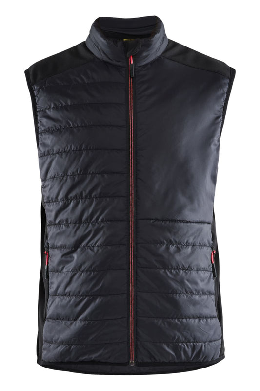 Blaklader bodywarmers 38632030 zwart-rood(9956)