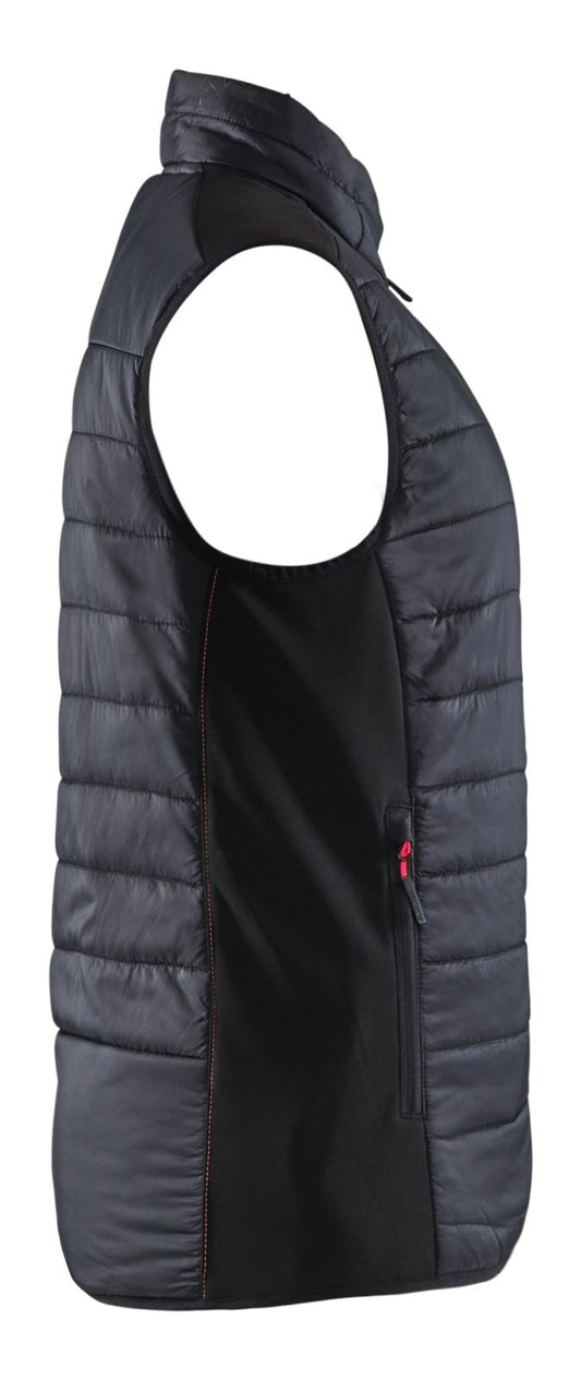 Blaklader bodywarmers 38642030 zwart-rood(9956)