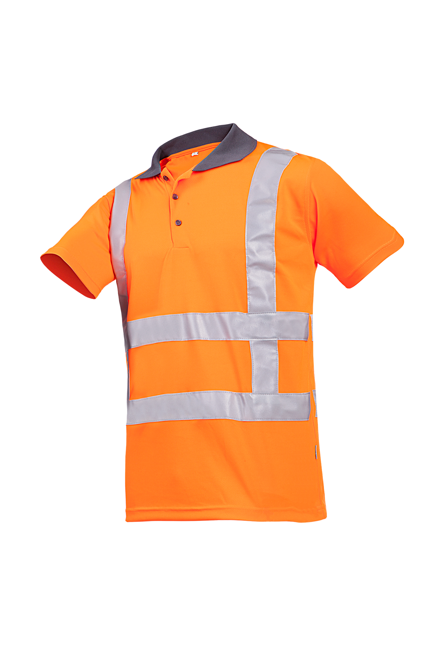 Sioen Poloshirts Genari  fluo-oranje