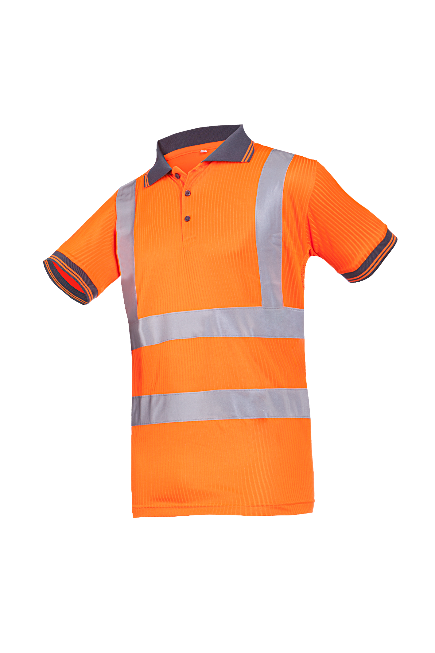 Sioen Poloshirts Molina  fluo-oranje