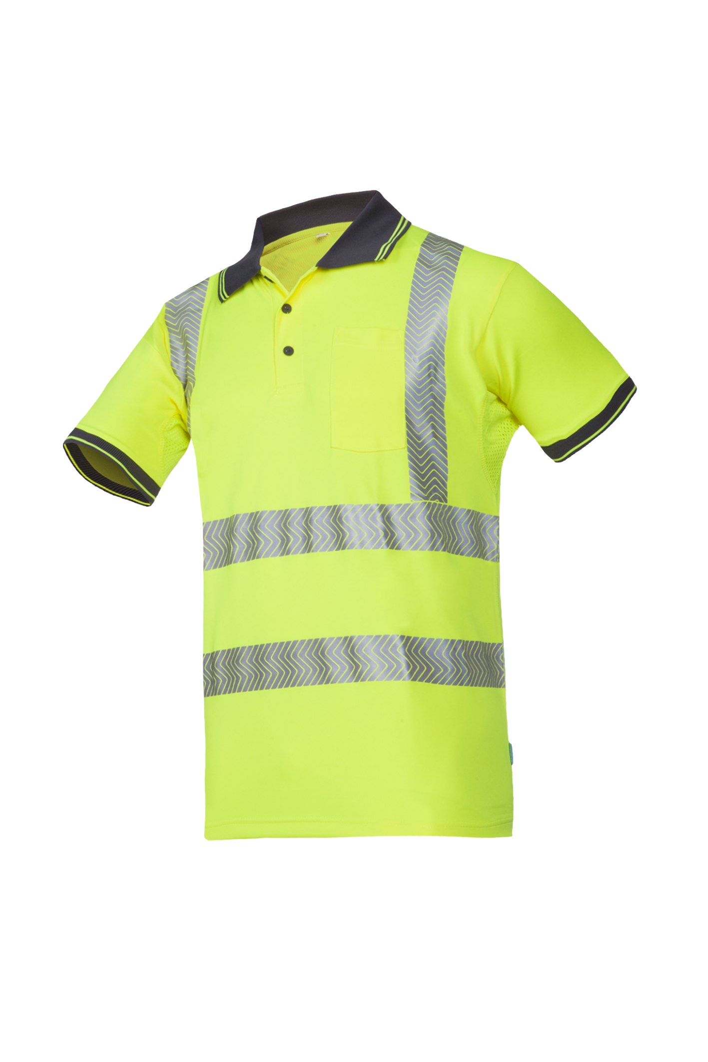 Sioen Poloshirts Rotto  fluo-geel