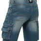 Brams Paris Seasonal NOS Shorts Korte Broeken Ralph X90 denimblauw(001)