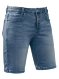 Brams Paris Seasonal NOS Shorts Korte broeken Niels C92 light blue stretch denim short lichtblauw(001)