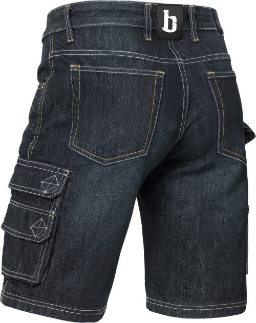Brams Paris Seasonal NOS Shorts Broeken Ruben A82 denimblauw(001)