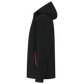 Tricorp Accent Jassen 402703 winter tech shell waterdicht winddicht unisez zwart-rood(blackred)
