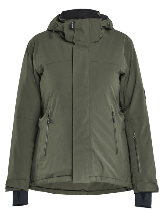 Blaklader Dames Striker Winterjas 47071917 stretch waterdicht winddicht donker herfstgroen(4209)
