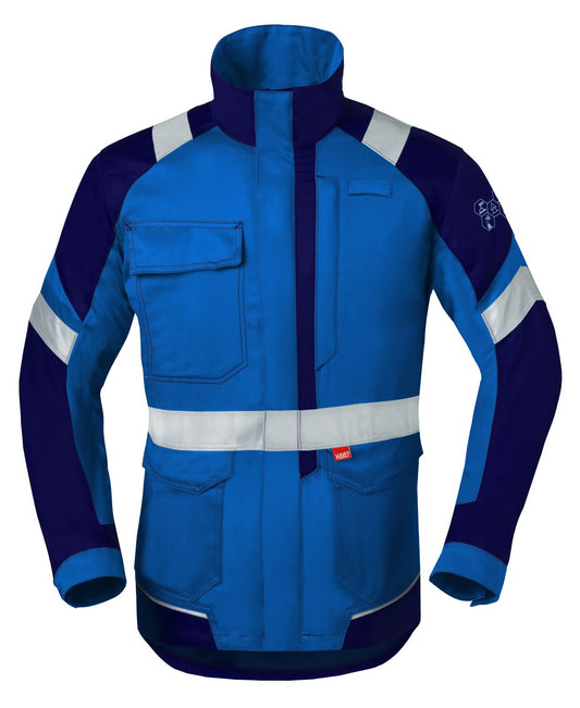 Havep 5safety Image + Jas 50388 over de heup (colbert) reflectie korenblauw/ marine(AAD)