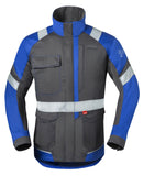 Havep 5safety Image + Jas 50388 over de heup (colbert) reflectie houtskool-korenblauw(AAR)