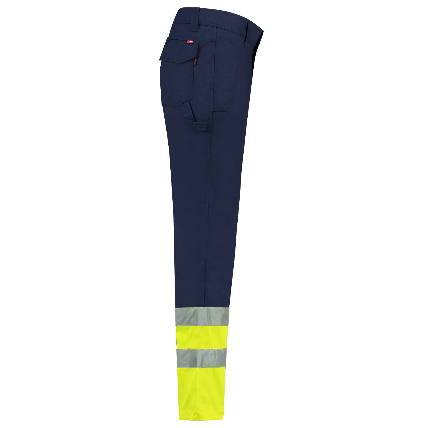Tricorp Broeken 503004 inktzwart-fluo geel(inkfluoryellow)