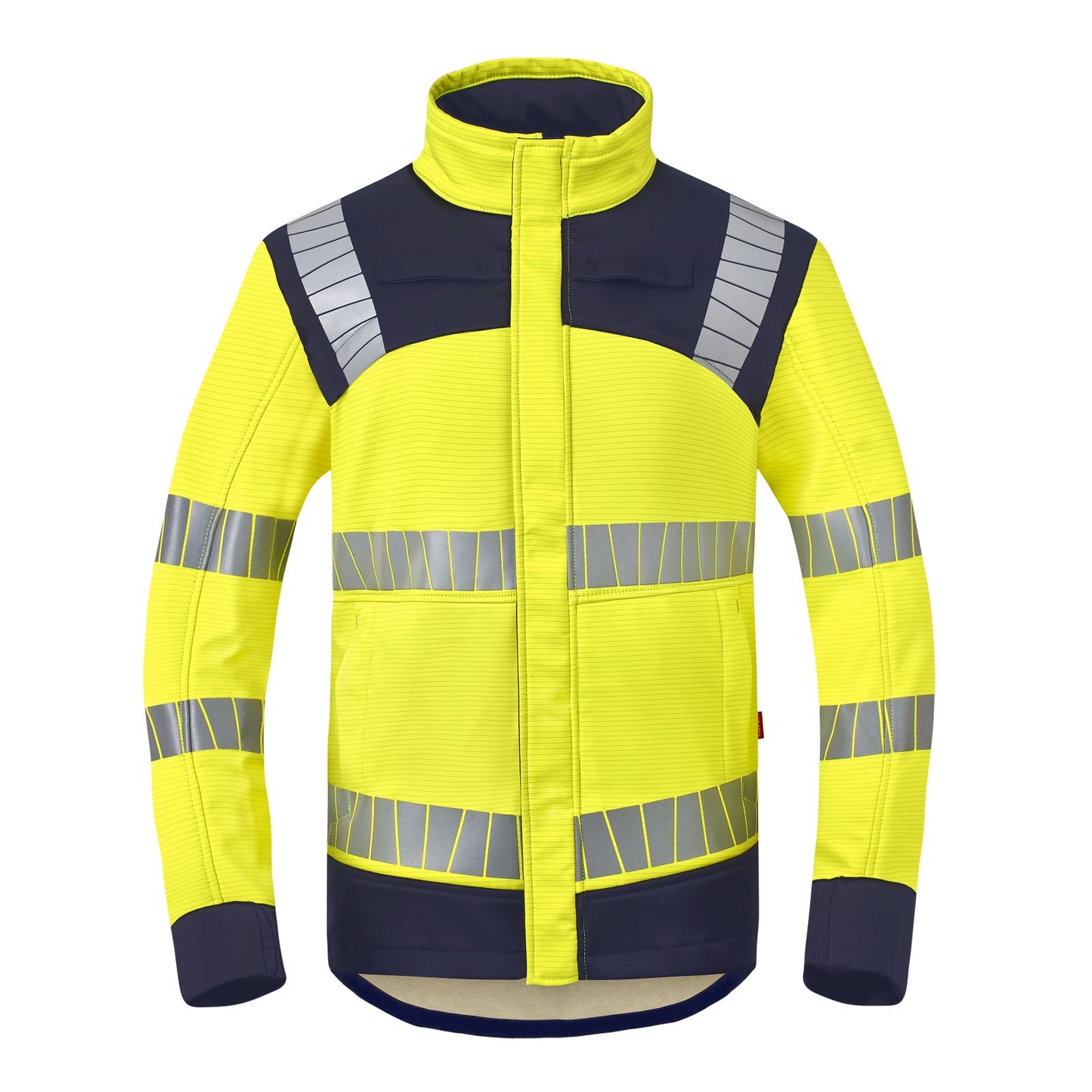 Havep Multi Protector + Softshell 50410 vlamwerend antistatisch vlamboog HiViS lassen chemicaliën fluo geel-marine(AOV)