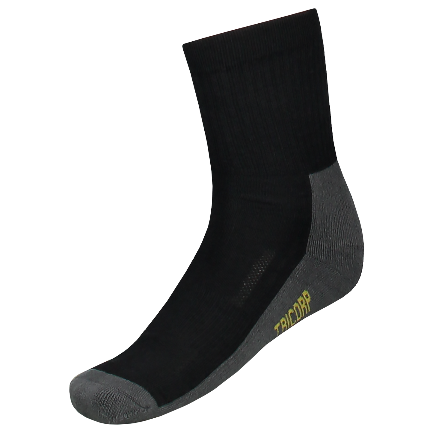 Tricorp Workwear Werksokken 602008-TSD8000 zwart-donkergrijs(blackdarkgrey)