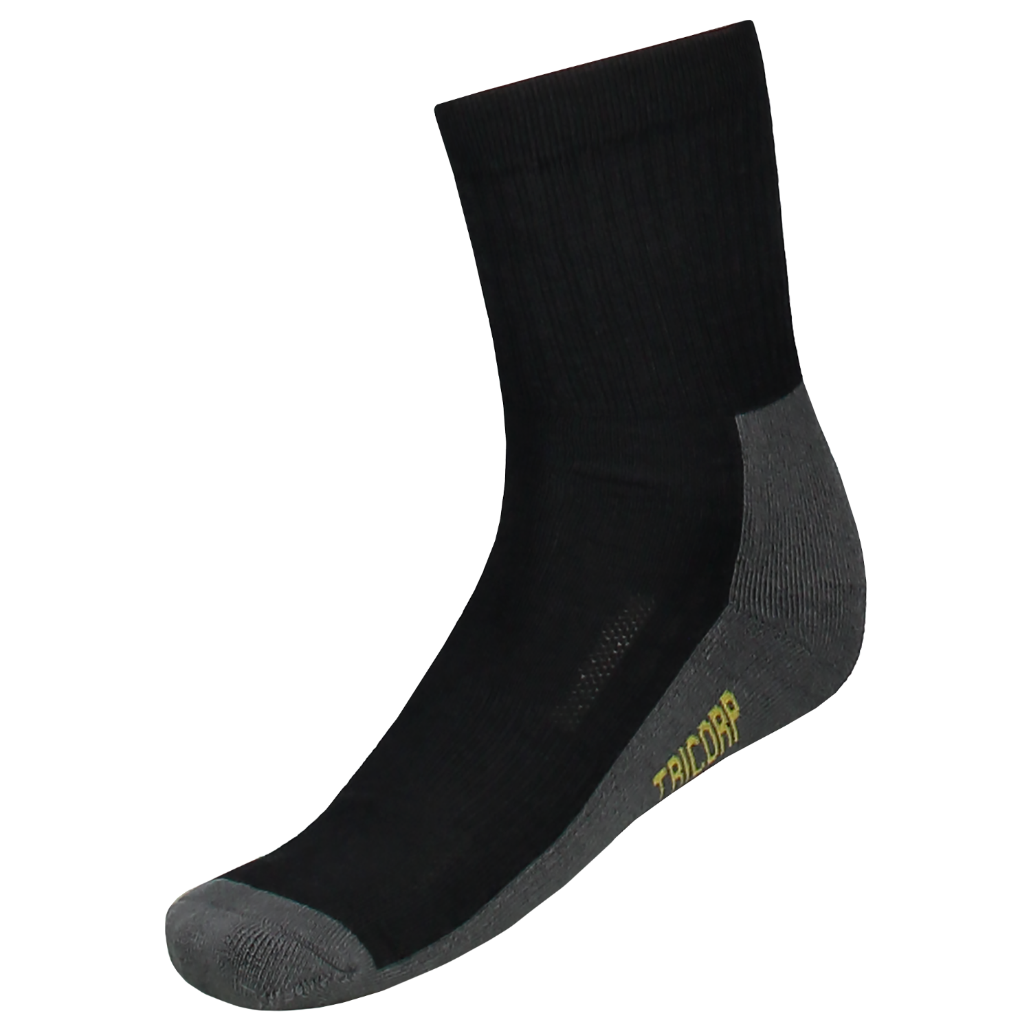 Tricorp Workwear Werksokken 602008-TSD8000 zwart-donkergrijs(blackdarkgrey)