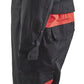 Blaklader Overalls 60541800 zwart-rood(9956)