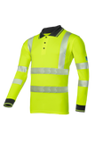 Sioen polo Casbas HiVis fluo geel