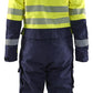 Blaklader High Vis overalls 67251977 winter HiVis waterdicht fluo geel-marineblauw(3389)