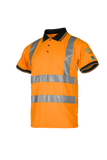 Sioen polo Broby HiVis fluo oranje