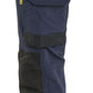 Blaklader Dames 4-weg stretch Dames Werkbroeken 71211645 afneembare spijkerzakken donker marineblauw-zwart(8699)