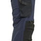 Blaklader Dames 4-weg stretch Dames Werkbroeken 71211645 afneembare spijkerzakken donker marineblauw-zwart(8699)