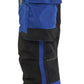 Blaklader Dames 2-weg stretch Werkbroek 71321832 2-weg stretch gereedschapszakken korenblauw/ zwart(8599)