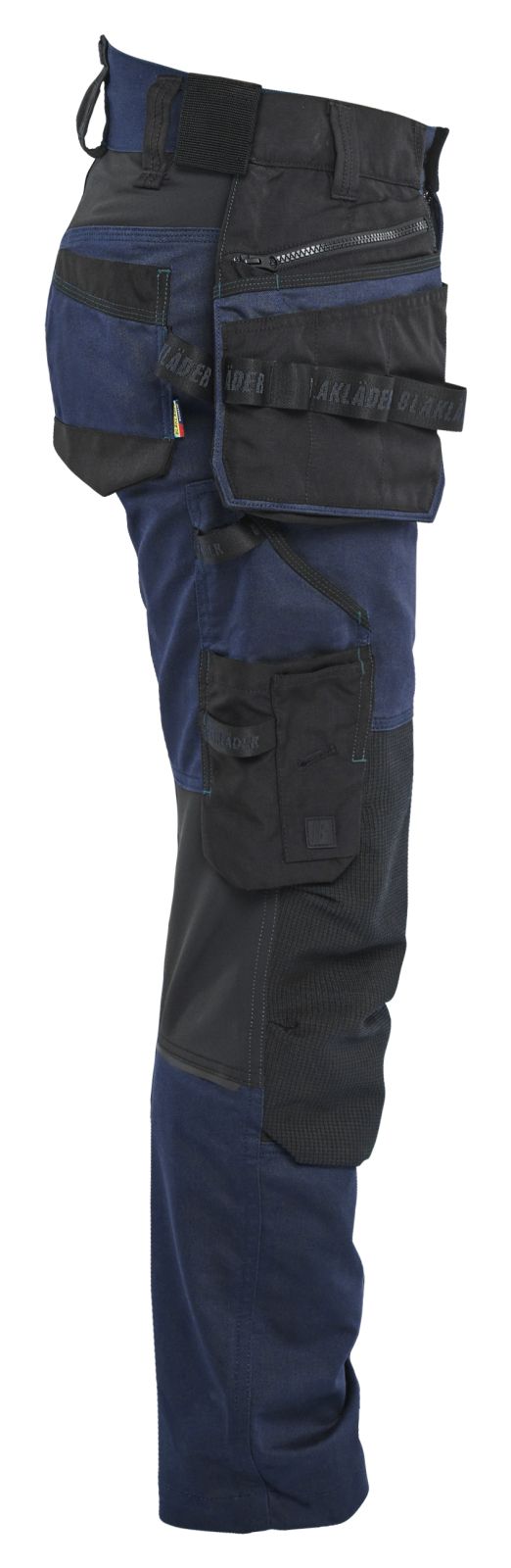 Blaklader Dames Striker Werkbroeken 71701149 dames 4-weg stretch donker marineblauw-zwart(8699)