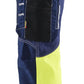 Blaklader High Vis Dames Werkbroeken 71961370 dames HiVis stretch marineblauw-fluo geel(8833)
