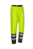 Sioen broek Hovi multinorm fluo geel-grijs