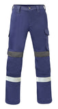 Havep Force+ broeken 80395 indigo blauw-houtskool(EZP)