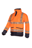 Sioen arc blouson Frovik multinorm HiVis fluo oranje-marineblauw