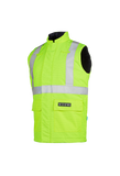Sioen bodywarmer Sidney multinorm fluo geel