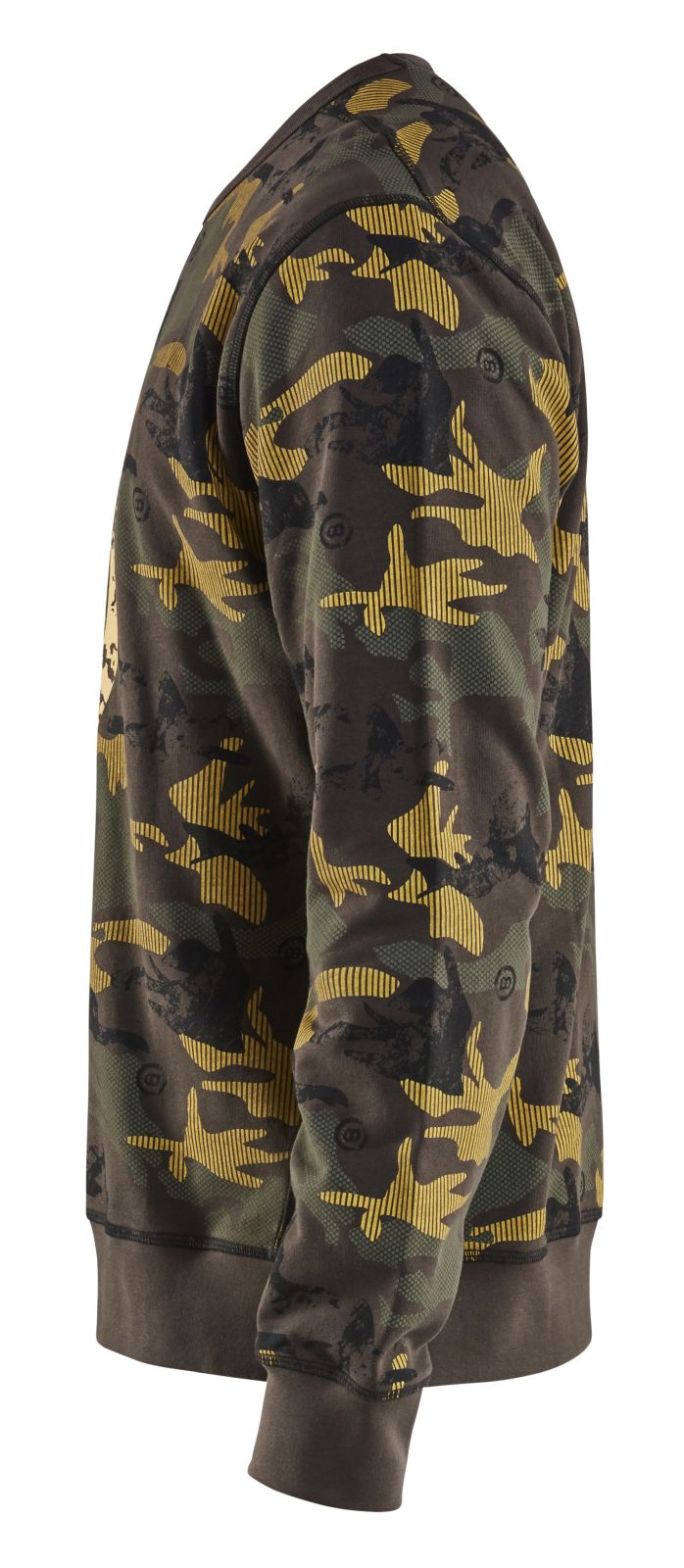 Blaklader Polosweaters 94081158 groen-zwart(4599)