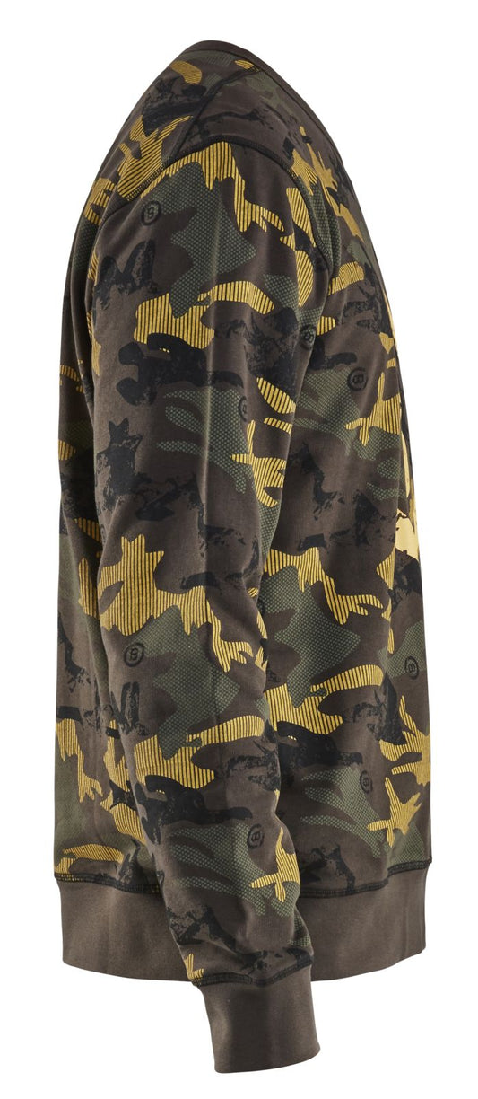 Blaklader Polosweaters 94081158 groen-zwart(4599)