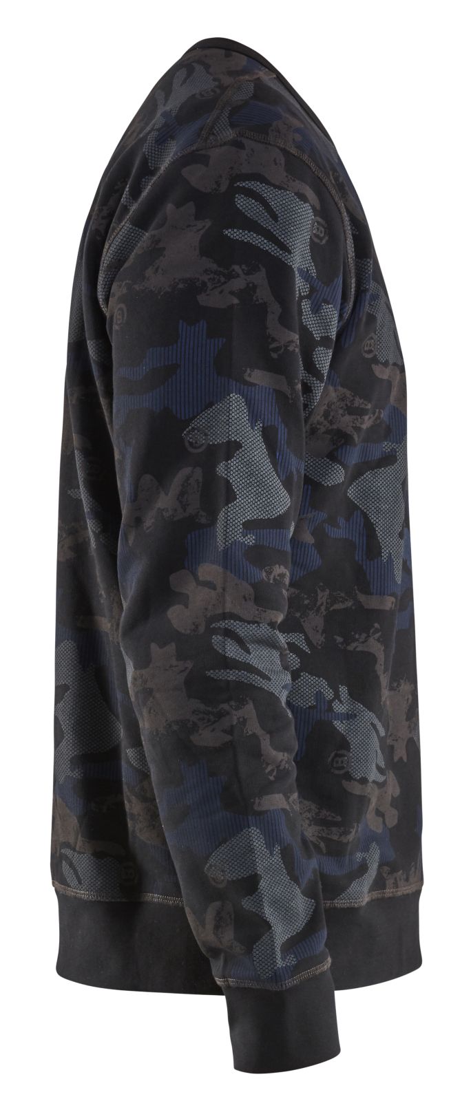 Blaklader Polosweaters 94081158 zwart-donkergrijs(9998)