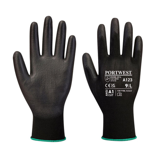 Portwest Handschoenen A123 144 paar zwart(K8)