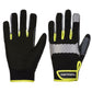 Portwest PW3 Handschoenen A770 zwart-geel(BK)