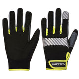 Portwest PW3 Handschoenen A770 zwart-geel(BK)