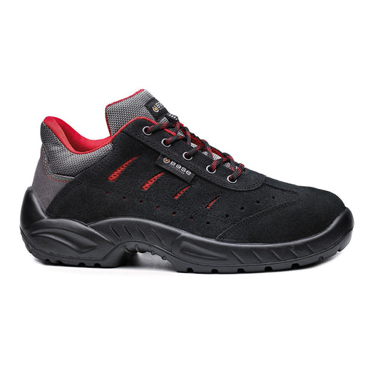 Base Smart Schoenen B0168 Toledo  zwart-rood(BK)