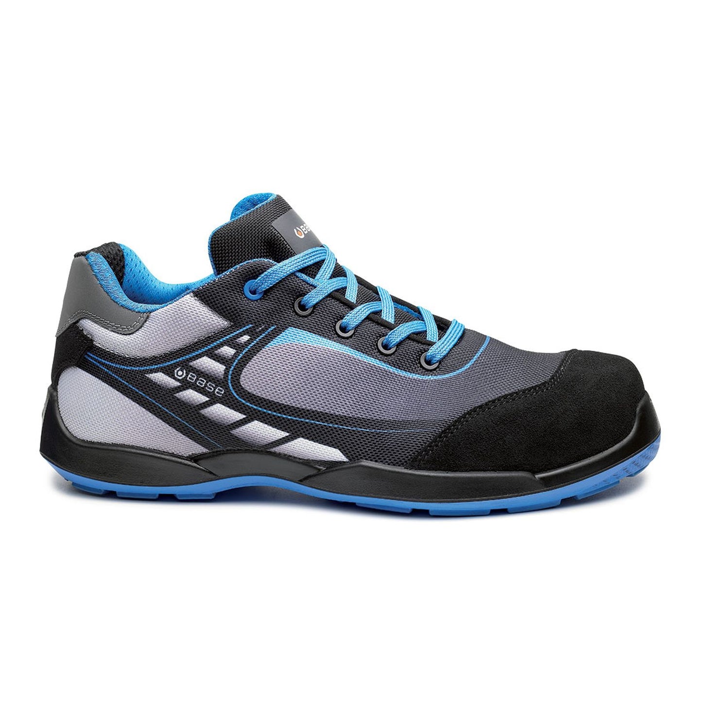 Base Record Schoenen B0676 Bowling zwart-blauw(BK)