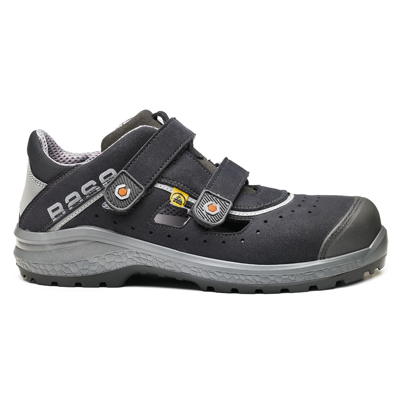 Base Classic Plus Schoenen B0871 Be-Fresh zwart-grijs(BK)