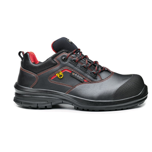 Base Smart Schoenen B0957 Matar zwart-rood(BK)