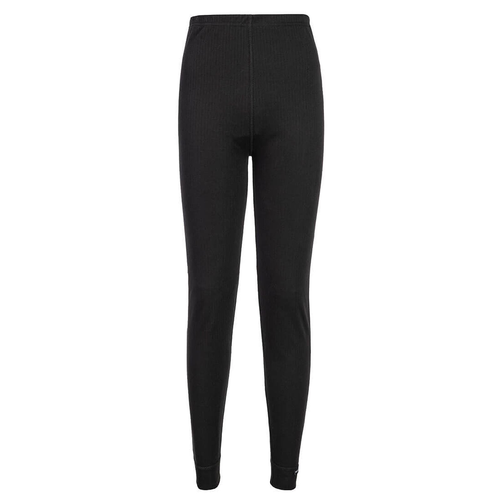 Portwest Basislaag Lange onderbroek B125 thermisch dames zwart(BK)