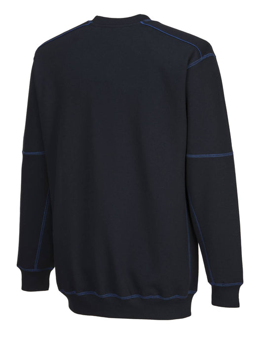 Portwest Polosweaters B318 marineblauw-koningsblauw(NR)