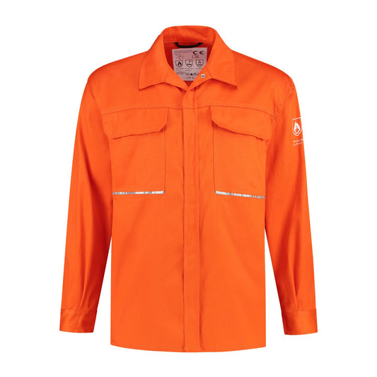 Noname Shirts BLVLAS Antistatisch- vlamvertragend oranje(ORANJE)