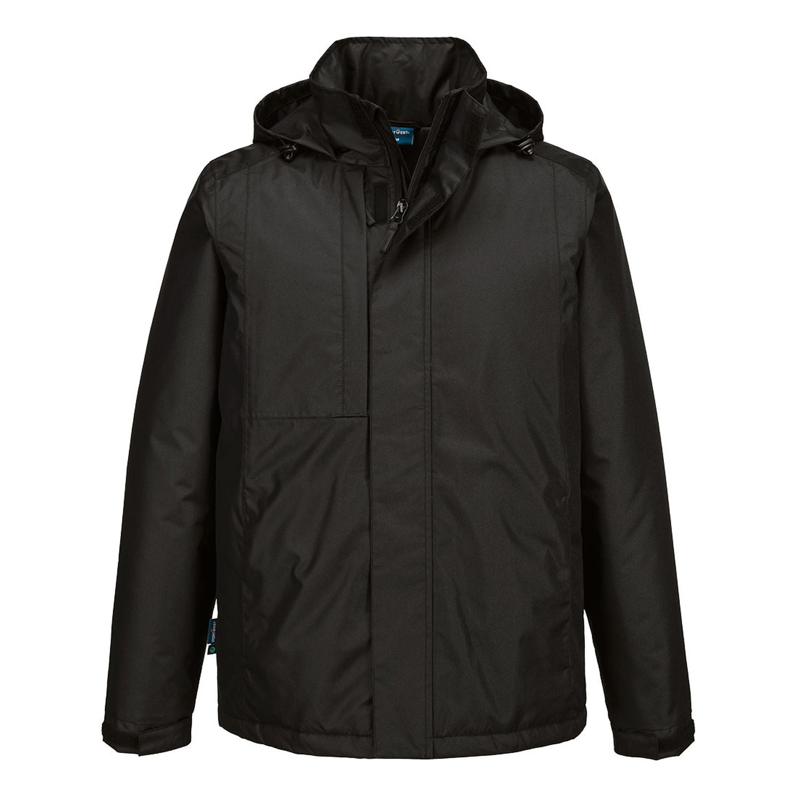 Portwest WX2 Alle Weersomstandigheden Winterjas CD864 Eco waterbestendig zwart(BK)