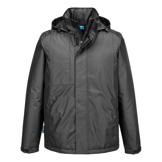 Portwest WX2 Alle Weersomstandigheden Winterjas CD864 Eco waterbestendig metaalgrijs(MG)